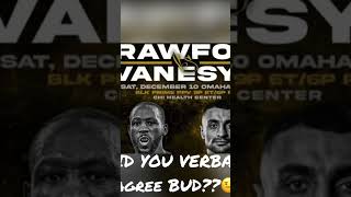 ARE YOU TRICKING US BUD🤔🤨 IS THIS FIGHT REALLY HAPPENING??? #boxing #BUD🦆CRAWFORD