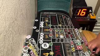 Practicing Uncle Mel’s Craps Hawaii $320 across big shout out to Craps Hawaii Uncle Mel Lum Ho!!