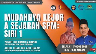 MUDAHNYA KEJOR A SEJARAH SPM: SIRI 1