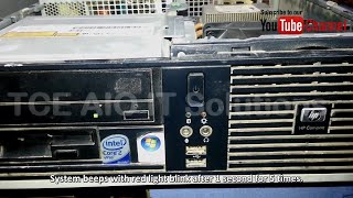 HP DC5800 SFF 5 beeps red light || Solution || Repaired || Solved