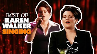 karen walker singing for 8 minutes 20 seconds straight | Will & Grace | Comedy Bites Vintage