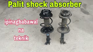 Palit shock absorber #ipinagbabawal #teknik