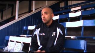 Aveley 1 vs 3 Dereham Town - Justin Gardner Interview