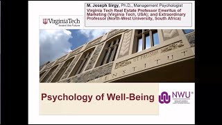 Psychology of Wellbeing Certificate Webinar 1: Introduction to Psychology of Wellbeing