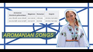 Aromanian language/song (rrãmãneshti). E.Gheorghe, G.Coadă - Ina, gione/Come Here, Boy