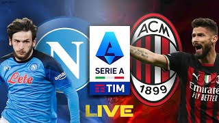 Napoli - Milan 0-4 Leao Diaz Leao Saelemaekers Serie A 2022/2023