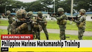 Philippine Marines Perform Convoy and Marksmanship Training