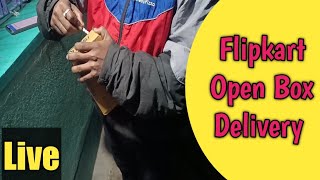 Flipkart Open Box Delivery Live 🚚 #flipkart