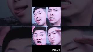 namjoon funny faces #bts #kpop #shorts #namjoon #taehyung #jungkook #jhope #jimin #seokjin #yoongi