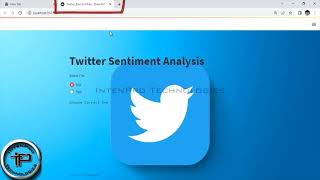 ** Streamlit Web Application **-Twitter Sentiment Detection Using Decision Tree Classifier In PYTHON