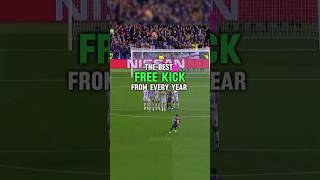 The Best Free Kick From Every Year | Part 2