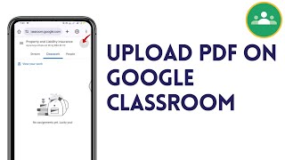 How To Upload Pdf On Google Classroom (Send PDF)