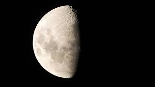 Moon 62 % illuminated in First Quarter ! June 15, 2024, Saturday. Part 2.