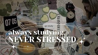 "always studying, never stressed" effective & consistent study/revision subliminal (calm 432Hz)