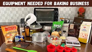 Equipment and ingredients for starting baking business | பேக்கிங் பிசினஸ் செய்ய தேவையான பொருட்கள்