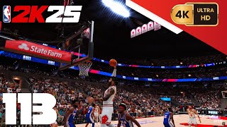 NBA 2K25 =My Career= [PC] (4K) EP113 {2nd Year} {Key Game} {Sixers @ Bulls}