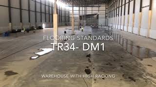 Concrete Planners| TR34 DM1 Flooring| Floor Profiling Services | Zambia | Africa