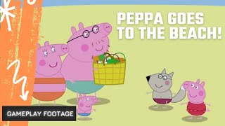 Peppa Goes to the Beach || My Friend Peppa Pig Gameplay