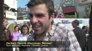 Zachary Quinto Interview - 'Heroes'