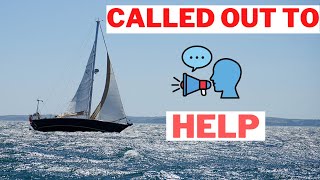 Help me help me called out by a sail boat skipper in the middle of the ocean who requires medicines