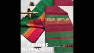 Maheshwari Multicolour Broad Resham Thread Border Sarees