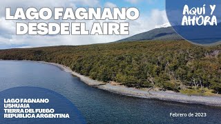 LAGO FAGNANO DESDE EL AIRE -    Ushuaia