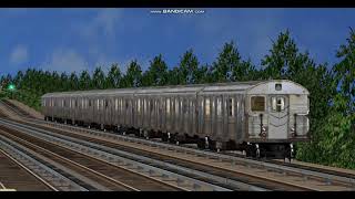 [OpenBVE] NYCT Virtual Fanning 207th Street Bound R32 A train at Howardd Beach JFK Airport