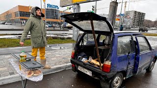 Нижнекамский блогер соорудил «пекарню на колесах» и занялся продажей блинов