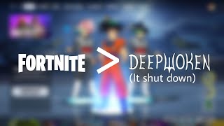 Playing fortnite cuz deepwoken is down rn