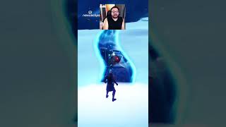 utilizando por PRIMERA vez el sable de FORTNITE #shorts