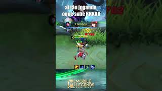 ISSO FOI INESPERADO KKK MOBILE LEGENDS FUNNY MOMENTS GAMEPLAYS #SHORTS #MLBB