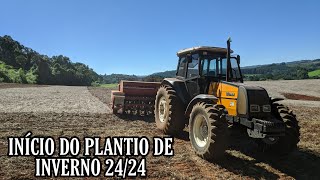 Iniciando o plantio de inverno 24/24!