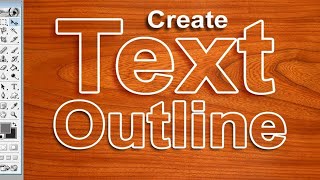 How to Outline Text in Photoshop 7.0