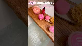 Lush Christmas 2024 🎄Snow Fairy #bathbomb demo 🎄#lush