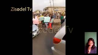 Ogun residents stage peaceful protest over prevailing economic hardship