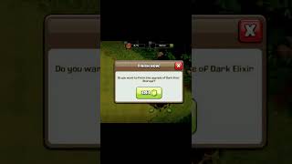 Leavel1 To Max Leavel Dark Elaxer Storays| Clash Of Clans... #shorts #gaming  #clashofclans #coc