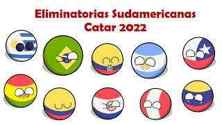 Eliminatorias sudamericanas Catar 2021 (2 PARTE)  I Predicción con countryballs I MarkMC