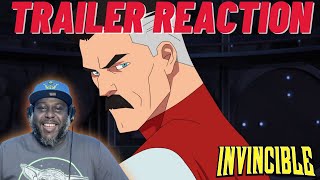 Invincible Season 2 OFFICIAL TRAILER REACTION | Omni Man is OUR HERO!!