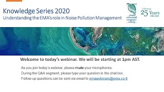 Knowledge Series - Understanding the EMA's role in Noise Pollution Management