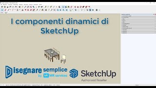 I componenti dinamici di SketchUp #sketchup #modelli3D #componentidinamici