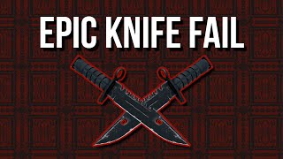 CS:GO :: Epic Knife Fail