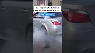 bmw e60 m5 v10 burnout