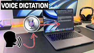 How To Use Voice Dictation On a MacBook in Under 90 Seconds! (2023 Tutorial)