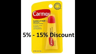 Discount - Carmex, Classic Lip Balm, Medicated, .35 oz (10 g) Review