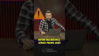 Antoni Macierewicz straci(ł) prawo jazdy. Uzbierał w sumie 31 punktów karnych #policja #piratdrogowy