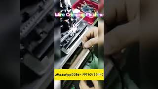 Wire Crimping Machine #cableassembly #wirecable #connectivitysolutions #electronicsassembly