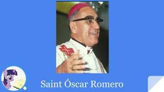 Saint Óscar Romero