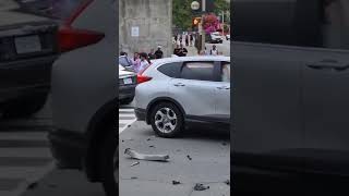 Crv crashed with rolls Royce Toronto