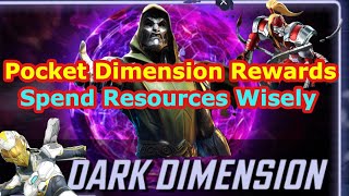 Pocket Dimension Rewards | Spend Resources Wisely | Marvel Strike Force - Free to Play