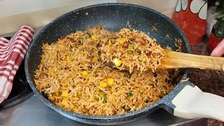 ये रेसिपी आप बार बार बना कर खाना चाहोगे | One Pot Meal  | Quick Lunch Recipe | Mexican Rice |